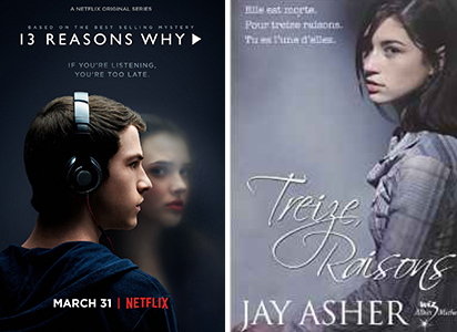 13 reasons why netflix - Les 10 adaptations de roman à ne pas rater sur Netflix