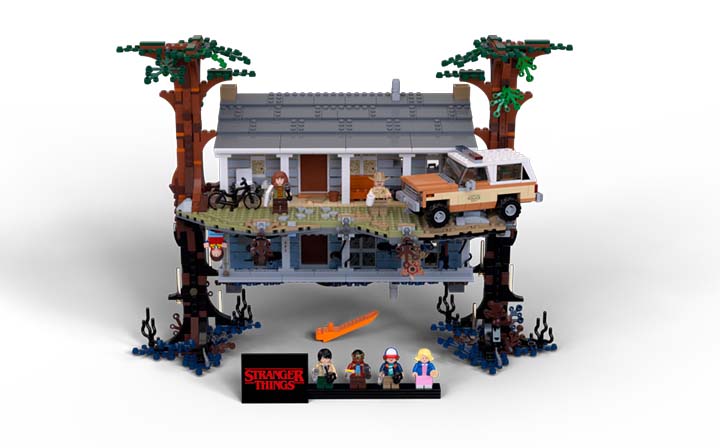 LEGO Stranger Things maison byers - Lego étend son univers à celui de Stranger Things dans une collab' renversante ! (Netflix)