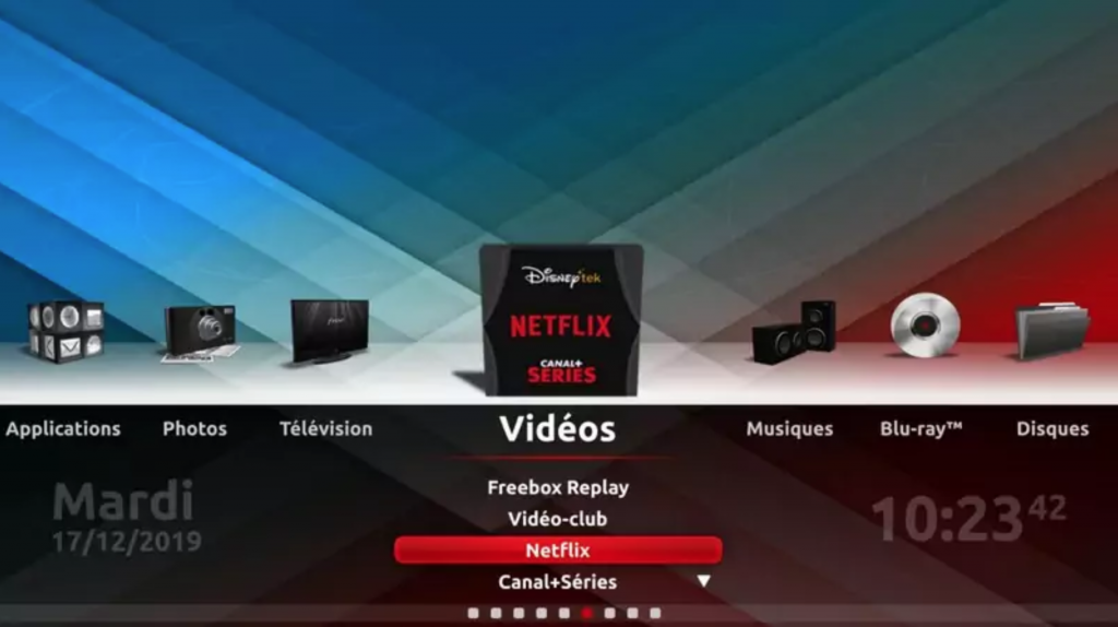 Capture decran 2019 12 18 a 17.42.24 1024x574 - Netflix est disponible sur la Freebox Revolution