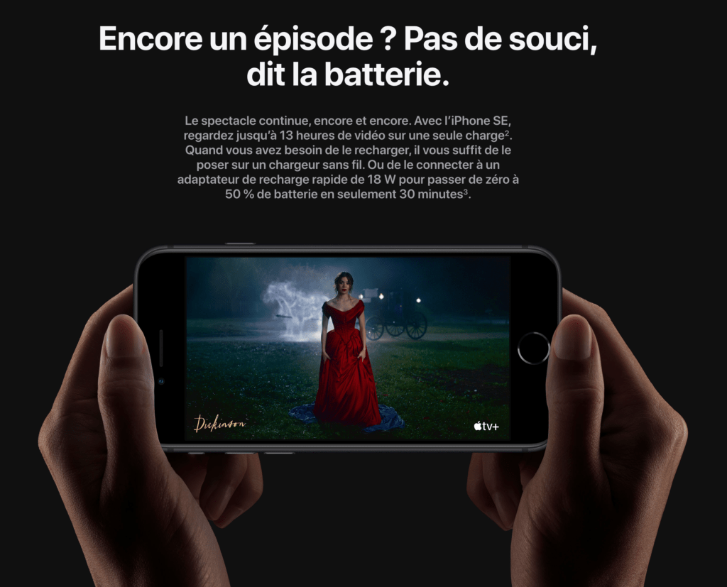 capture decran 2020 04 16 a 17 02 30 1024x827 - L'iPhone SE (2nde génération) vient de sortir, et il est taillé pour Netflix !