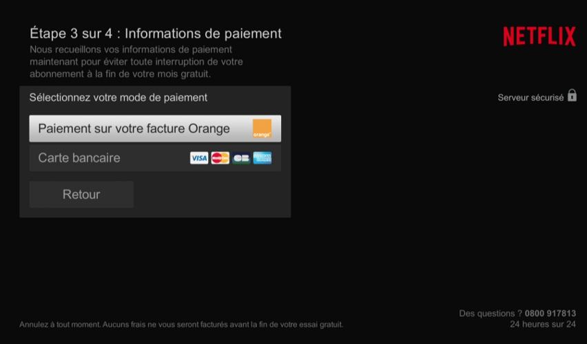 tv orange livebox play menu pass video netflix informations paiement full view image - S'abonner à Netflix avec Orange, tout savoir sur les offres