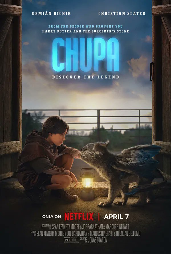 chupa netflix affiche - Chupa (Avis) : une aventure fantastique avec Christian Slater à partager en famille dès à présent sur Netflix !