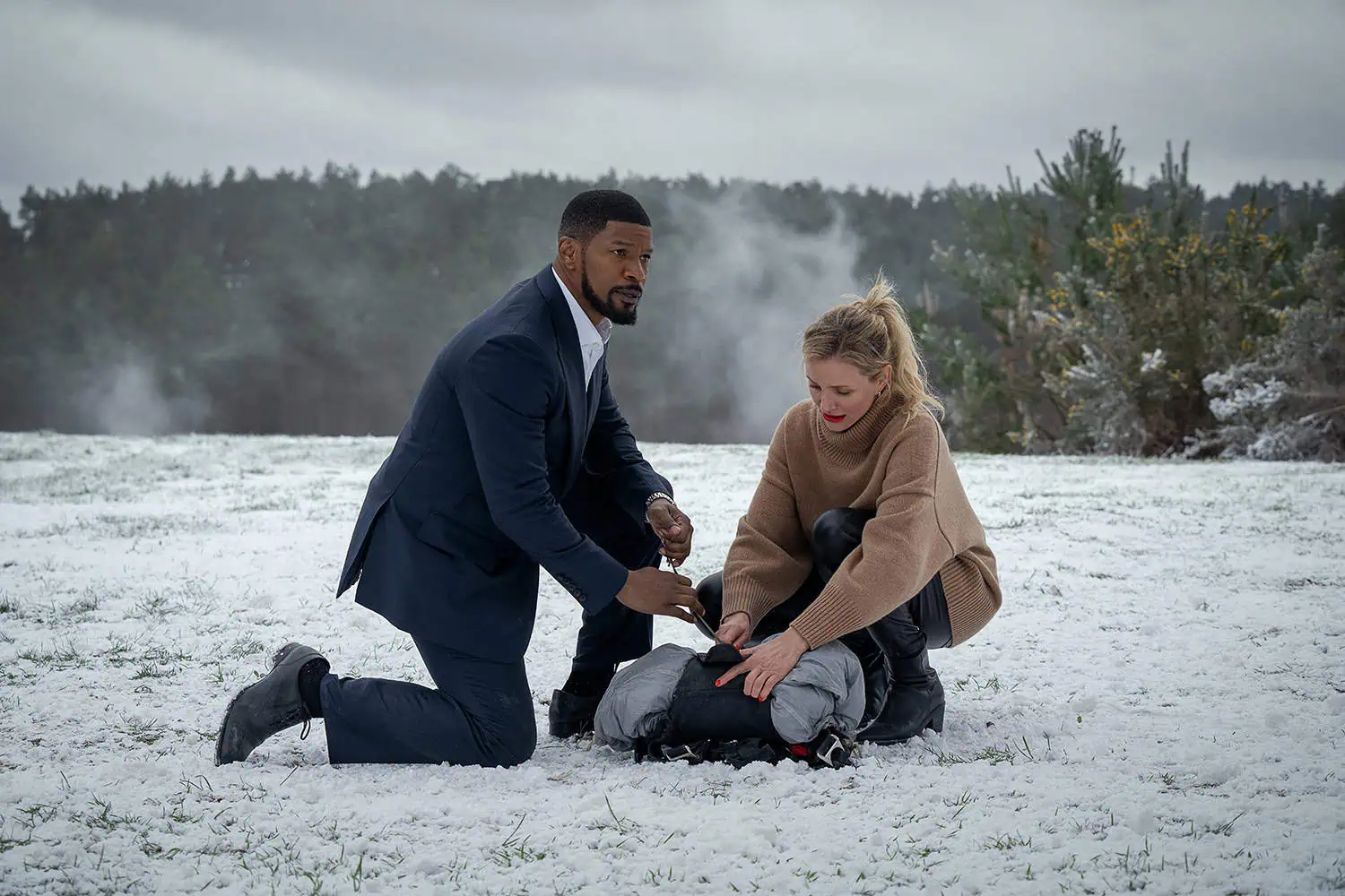 back in action 2 - Back in Action : Jamie Foxx et Cameron Diaz de retour en novembre dans une comédie d'action explosive sur Netflix