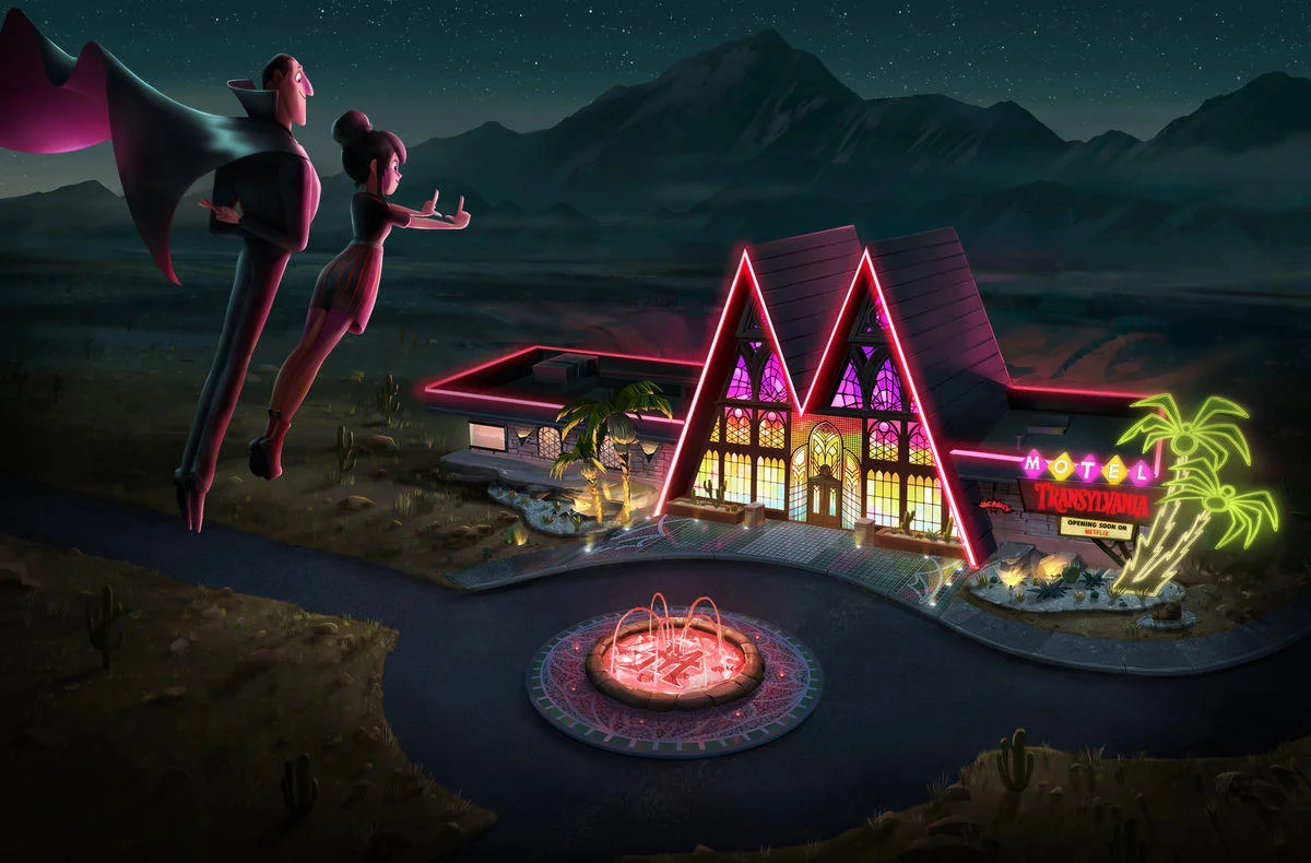 motel transylvania first look - Motel Transylvania : ce que vous devez savoir sur ce spin-off animé très attendu sur Netflix