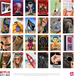 916rm7edzJL. AC SL1500  294x300 - Le calendrier de l'Avent Netflix : quand et où les fans de séries et films pourront-ils se le procurer ?